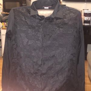 Zara Slim Fit size XL Black shirt